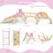 8-in-1 Foldable kids Climbing Toy Triangle Set – Astronaut and Unicorn